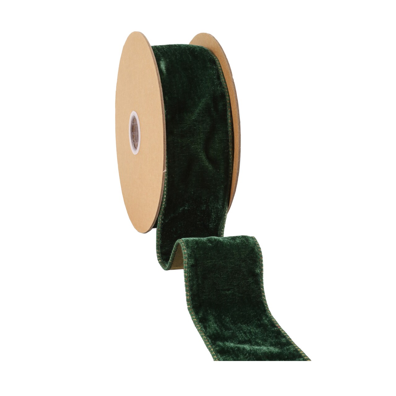 LaRibbons 2 1/2" Wired Premium Velvet Ribbon w/ Tissue Back | 10 Yard Roll